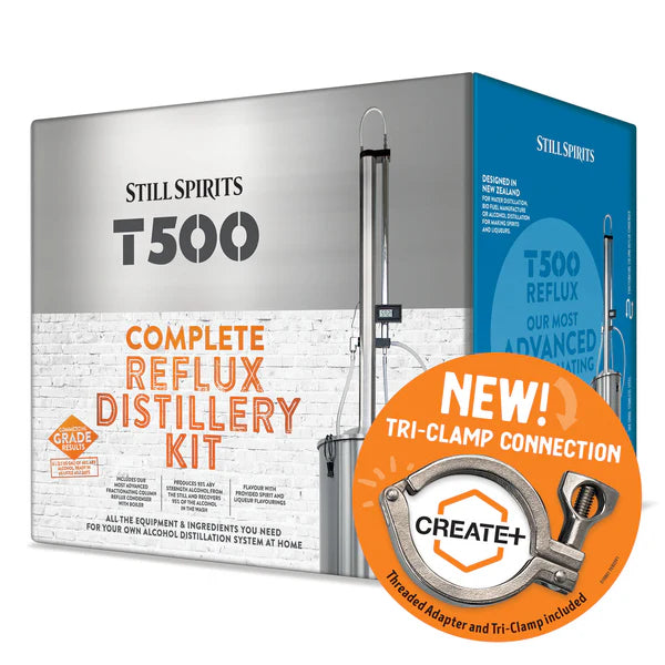 SS Create+ T500 Column & Condenser, Boiler & Distillery Kit