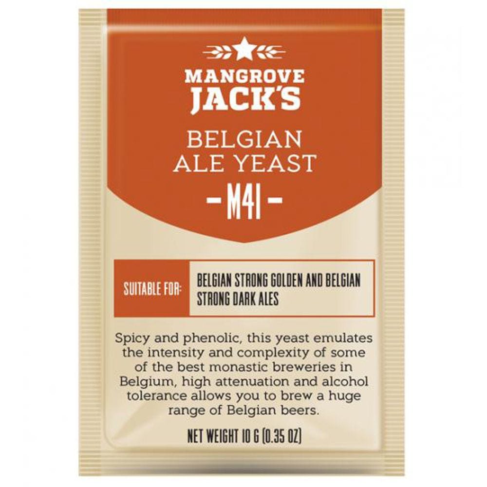 Mangrove Jack's CS Yeast M41 Belgian Ale (10g)
