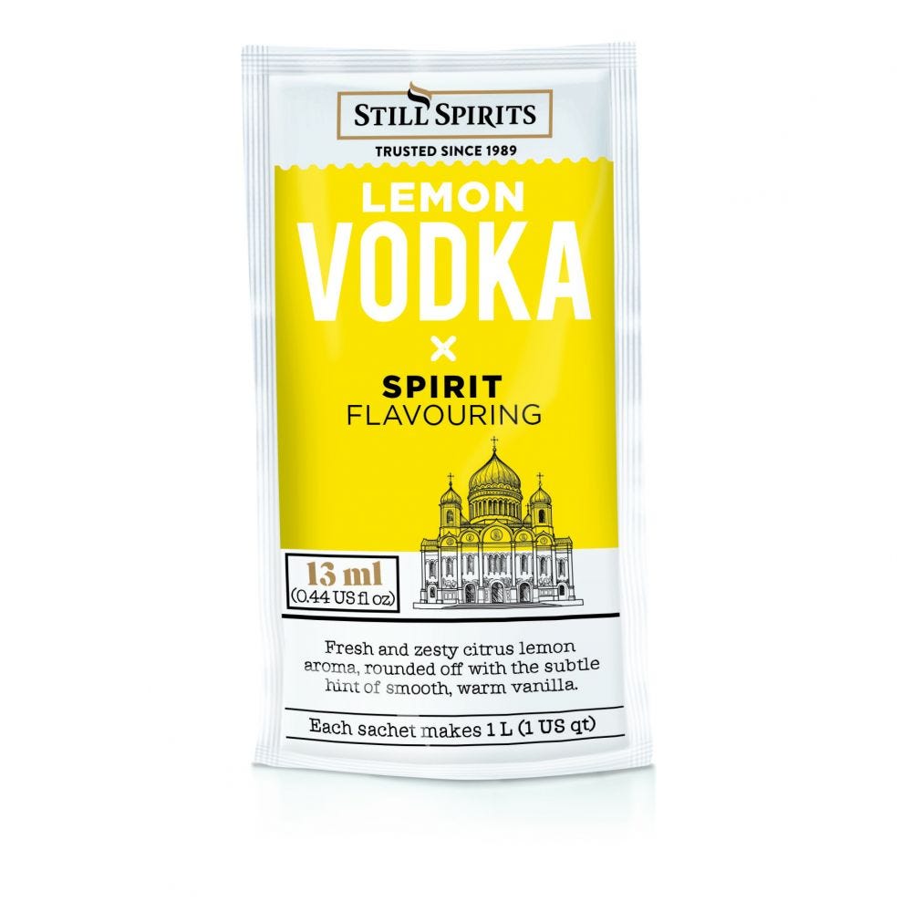 Still Spirits Lemon Vodka 1L Sachet