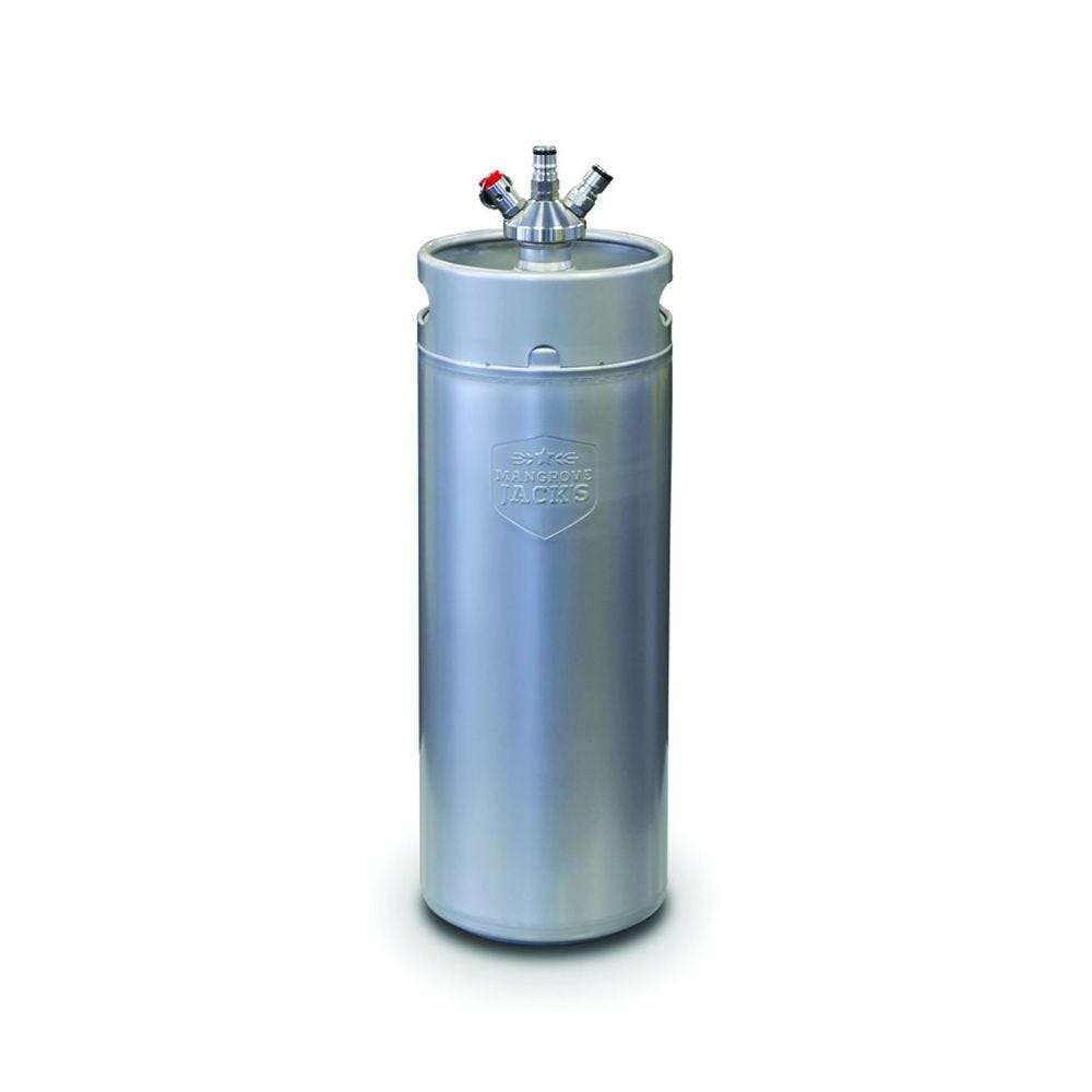 KIT Mangrove Jack's Mini Keg with Ball Lock Cap 10L NZ Brewing Supplies Ltd