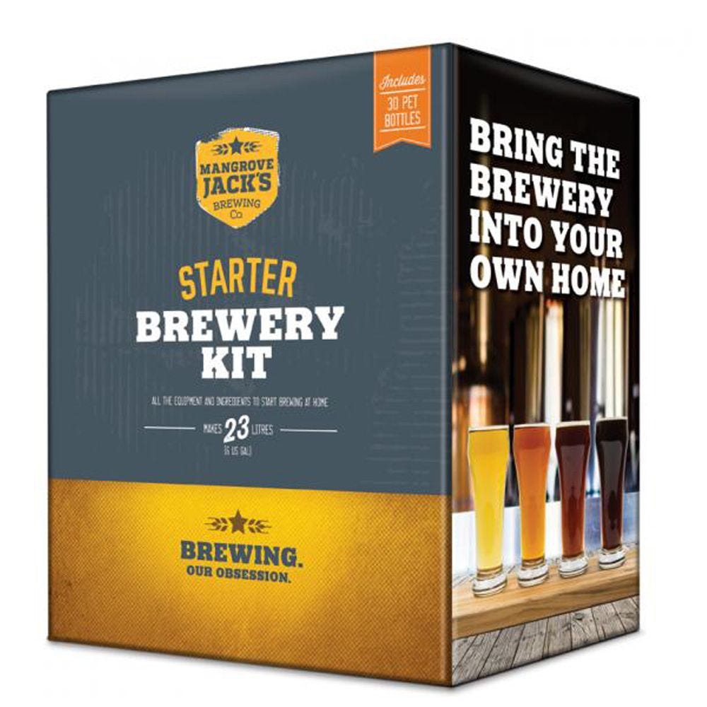 Mangrove Jack's Starter Brewery Kit with Bottles NZ Brewing Supplies Ltd